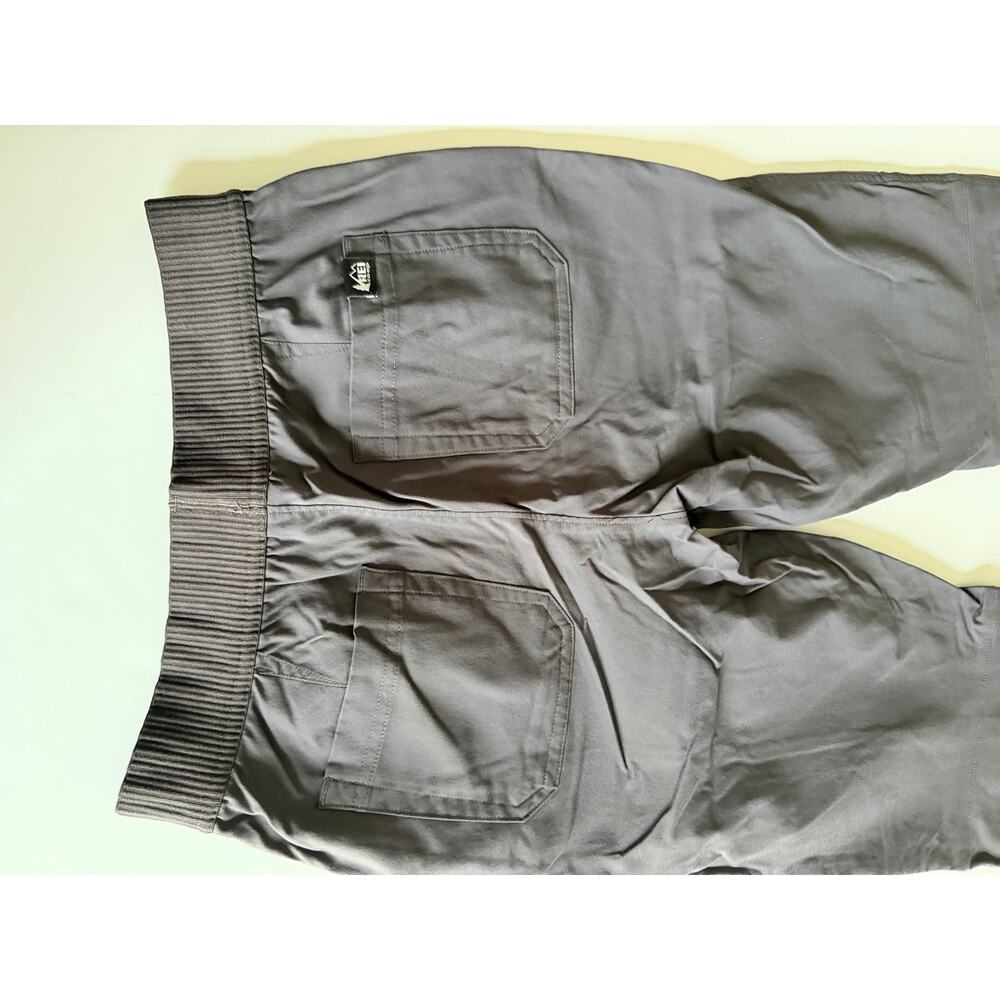 REI Co-op Boys Gray Stretch Hiking Trail Pants Size Large 14-16 Outdoor - Picture 7 of 8